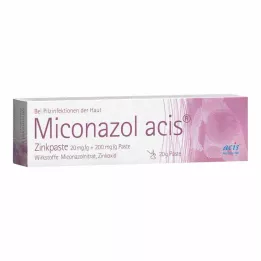 MICONAZOL πάστα ψευδαργύρου acis, 20 g