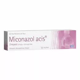 MICONAZOL πάστα ψευδαργύρου acis, 50 g