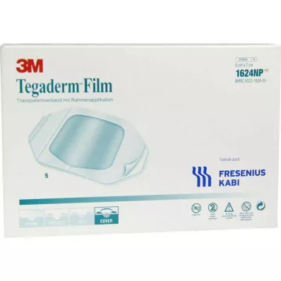 Ταινία Tegaderm 6x7cm 1624NP, 5 τεμ
