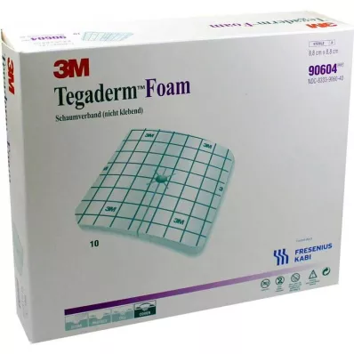 TEGADERM Αφρώδης επίδεσμος FK 8,8x8,8 cm 90604, 10 τεμ