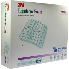 TEGADERM Αφρώδης επίδεσμος FK 10x10 cm 90601, 10 τεμ