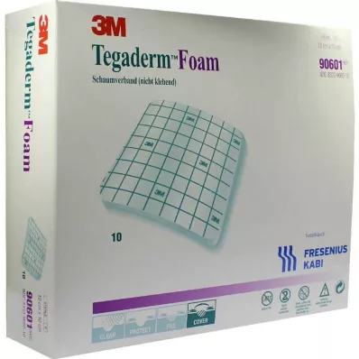 Tegaderm Foam FK 10x10cm 90601, 10 τεμ