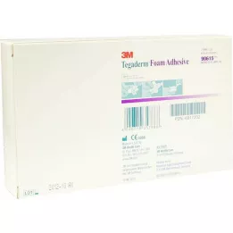 TEGADERM Αυτοκόλλητο αφρού FK 6,9x6,9 cm σταυρός 90615, 10 τμχ