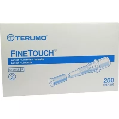 TERUMO Λαντσέτες FineTouch μίας χρήσης, 250 τεμάχια