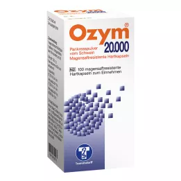 OZYM 20.000 σκληρές κάψουλες με εντερική επικάλυψη, 100 τεμάχια