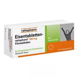 EISENTABLETTEN-ratiopharm 100 mg επικαλυμμένα με λεπτό υμένιο δισκία, 50 τεμάχια
