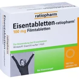 EISENTABLETTEN-ratiopharm 100 mg επικαλυμμένα με λεπτό υμένιο δισκία, 100 τεμάχια