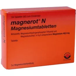 MAGNEROT N δισκία μαγνησίου, 100 τεμάχια
