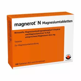 MAGNEROT N δισκία μαγνησίου, 100 τεμάχια