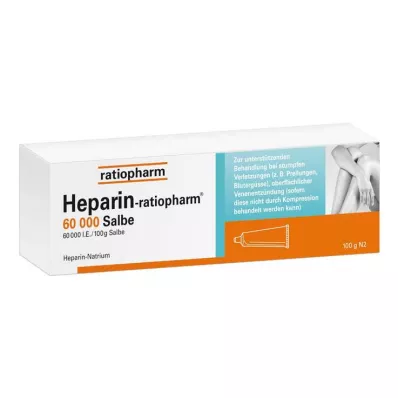 Αλοιφή Heparin ratiopharm 60.000, 100 γρ