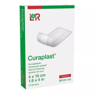 CURAPLAST Επίδεσμος τραύματος ευαίσθητος 4x10 cm 1 m, 10 τεμ CURAPLAST Επίδεσμος τραύματος ευαίσθητος 4x10 cm 1 m, 10 τεμ