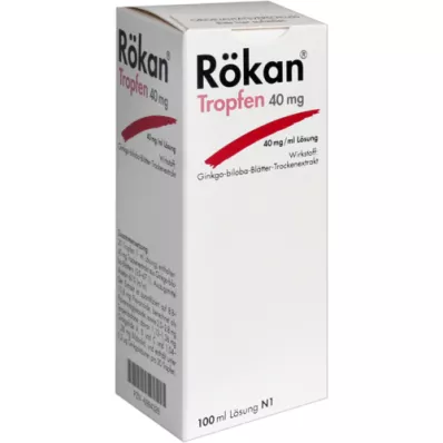 RÖKAN Σταγόνες 40 mg, 100 ml