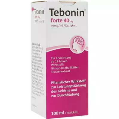 TEBONIN forte 40 mg διάλυμα, 100 ml