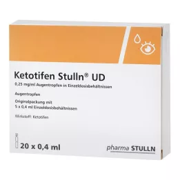 KETOTIFEN Stulln UD Οφθαλμικές σταγόνες με πιπέτα μιας δόσης, 20X0,4 ml