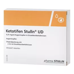 Ketotifen Stulln UD οφθαλμικές σταγόνες πιπέτα μίας δόσης, 10X0,4 ml