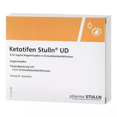 Ketotifen Stulln UD οφθαλμικές σταγόνες πιπέτα μίας δόσης, 10X0,4 ml