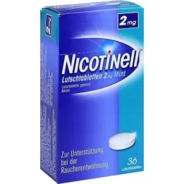 NICOTINELL Παστίλιες 2 mg Μέντα, 36 τεμ