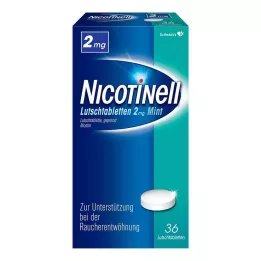 NICOTINELL Παστίλιες 2 mg Μέντα, 36 τεμ