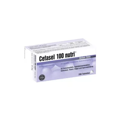 CEFASEL 100 καρτέλες σεληνίου, 200 τεμάχια