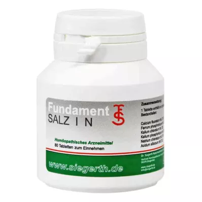 FUNDAMENT-Ταμπλέτες Salt I N, 4X80 τεμάχια