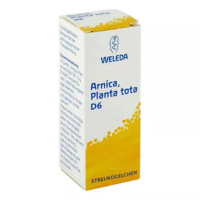Σφαιρίδια Arnica Planta Tota D6 (10 g) Σφαιρίδια Arnica Planta Tota D6 (10 g)