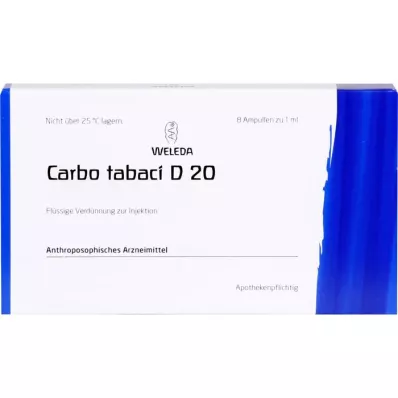 CARBO TABACI Αμπούλες D 20, 8 τεμ