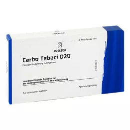 CARBO TABACI Αμπούλες D 20, 8 τεμ