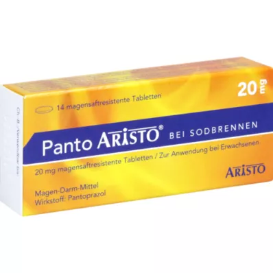PANTO Aristo για καούρες 20 mg δισκία με εντερική επικάλυψη, 14 τεμάχια