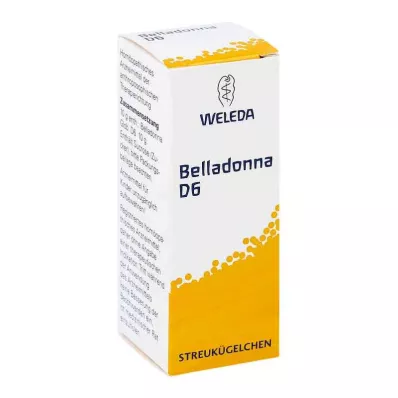 Belladonna D6 Globules Weleda (10 g) Belladonna D6 Globules Weleda (10 g)