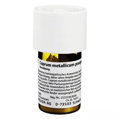 Cuprum metallicum praeparatum D 12 Trituration, 20 g Cuprum metallicum praeparatum D 12 Trituration, 20 g