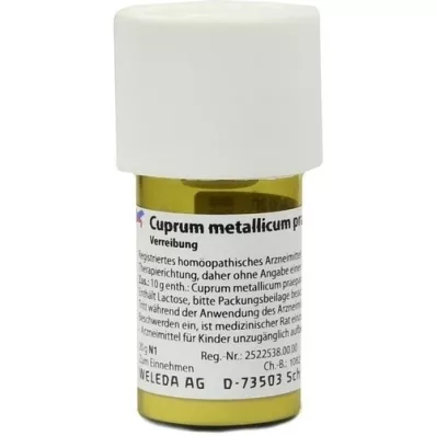 CUPRUM METALLICUM praep.D 20 Τρίτωση, 20 g