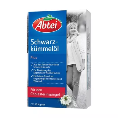 ABTEI Black Cumin Oil Plus Κάψουλες, 48 κάψουλες