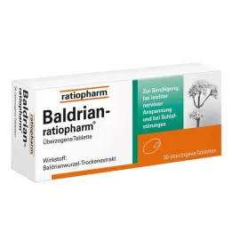 BALDRIAN-RATIOPHARM επικαλυμμένα δισκία, 30 τεμάχια