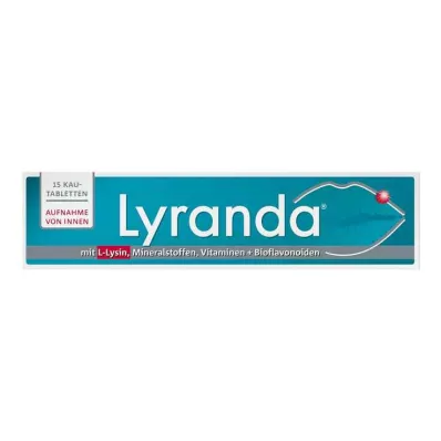LYRANDA Μασώμενα δισκία, 15 τεμάχια LYRANDA Μασώμενα δισκία, 15 τεμάχια