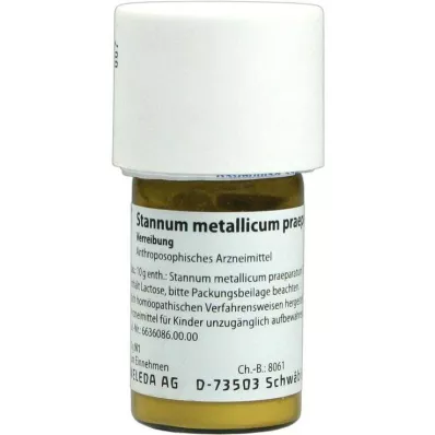 Παρασκεύασμα Stannum metallicum D 12 Λειοτριβή, 20 g