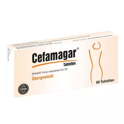 CEFAMAGAR Δισκία, 60 τεμάχια CEFAMAGAR Δισκία, 60 τεμάχια