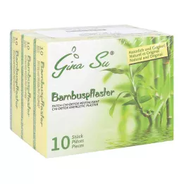 BAMBUSPFLASTER Έμπλαστρα ζωτικότητας Gina Su, 30 τεμάχια
