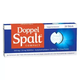 DOPPEL SPALT Συμπαγή δισκία, 20 τεμάχια