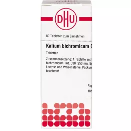 KALIUM BICHROMICUM C 30 δισκία, 80 κάψουλες