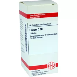 LEDUM C 30 δισκία, 80 κάψουλες