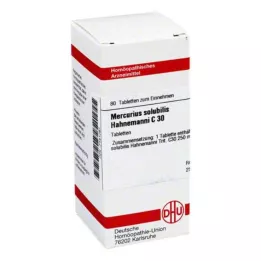 MERCURIUS SOLUBILIS Hahnemanni C 30 δισκία, 80 τεμάχια