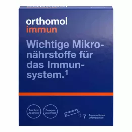 ORTHOMOL Immune direct granules πορτοκαλί, 7 τεμάχια