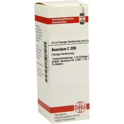 ACONITUM Αραίωση C 200, 20 ml