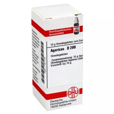 DHU σφαιρίδια Agaricus D 200, 10 γρ