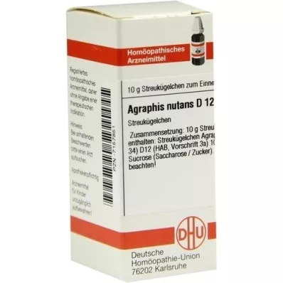 AGRAPHIS NUTANS D 12 σφαιρίδια, 10 g