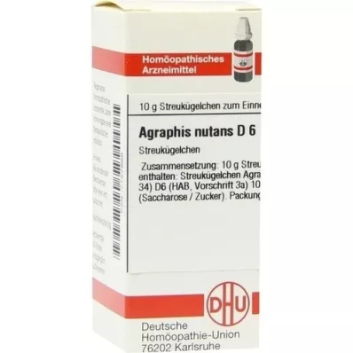 AGRAPHIS NUTANS D 6 σφαιρίδια, 10 g