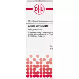 ALLIUM SATIVUM D 12 αραίωση, 20 ml