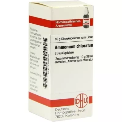 AMMONIUM CHLORATUM D 6 σφαιρίδια, 10 g