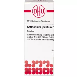 AMMONIUM JODATUM D 12 δισκία, 80 κάψουλες