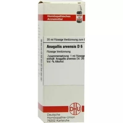 ANAGALLIS ARVENSIS Αραίωση D 6, 20 ml